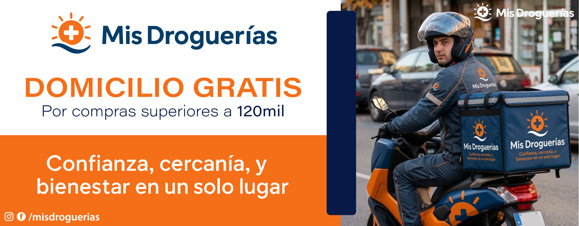 Home banners drogueria salud social